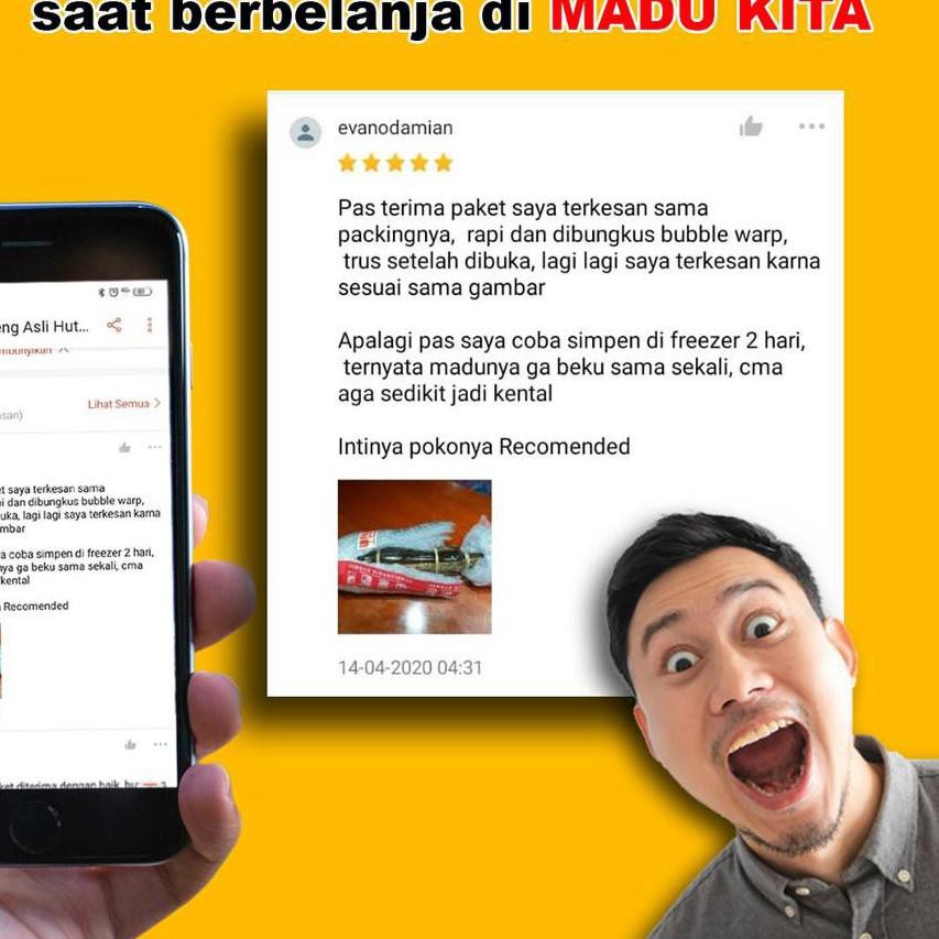 

(rqm-288) [COD] MADU MURNI ASLI MADU HUTAN LIAR SUKU BADUY - MADU ODENG BADUY ORGANIK ALAMI SARANG L