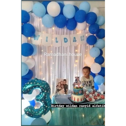 Sewa backdrop ulang tahun,aqiqah,dll,area cirebon