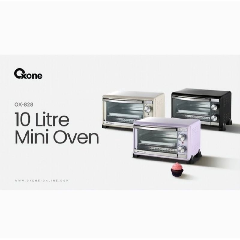 Oxone Mini Oven Toaster OX-828 Oven Listrik 10 Liter OX828