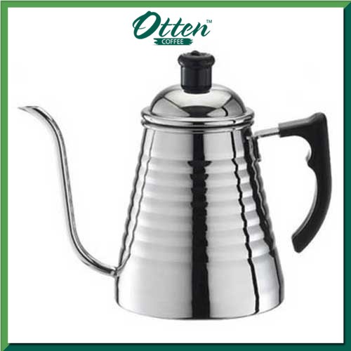 Tiamo Drip Coffee Pot Kettle 700ml (HA1637) - Teko Kopi-0