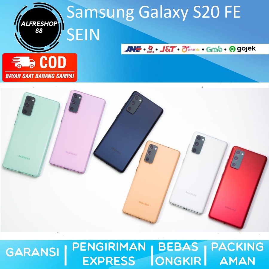 (RESMI) Samsung Galaxy S20 FE Snapdragon 128GB 256GB RAM 8GB 2021 SEIN