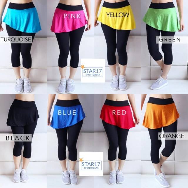 SKIRTY CHLOE LEGGING - BAJU OLAHRAGA MUSLIMAH - CELANA ZUMBA - LEGGING ZUMBA - BAJU AEROBIC