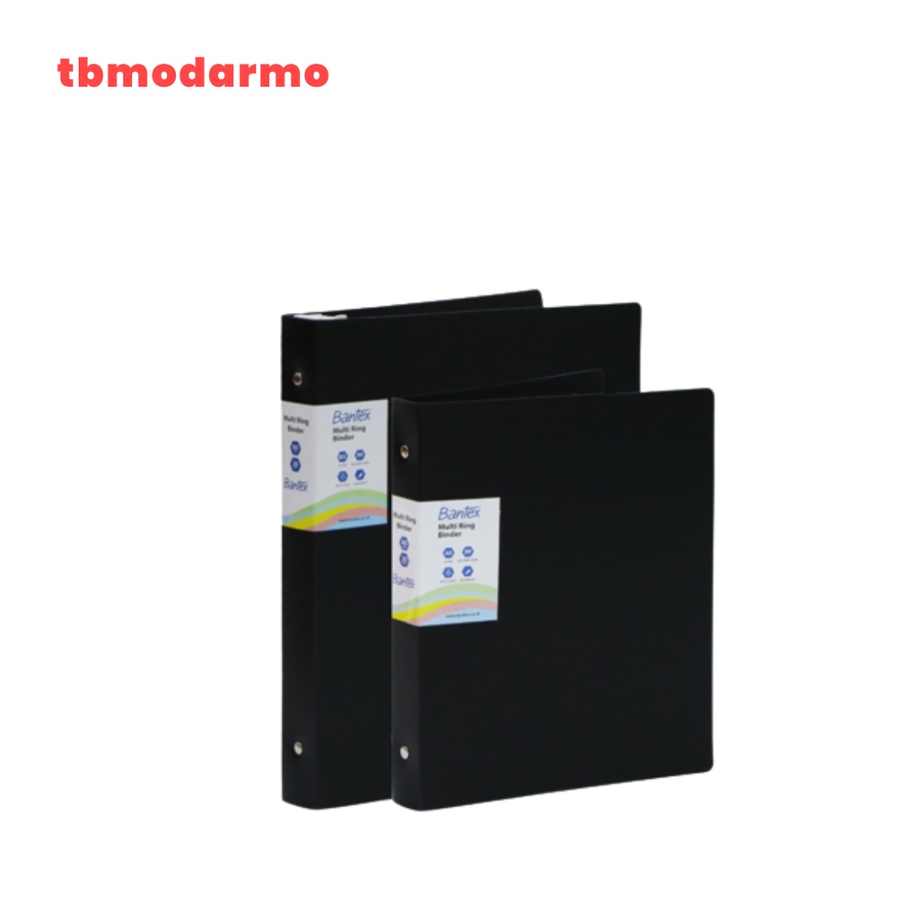 TBMO Bantex Multiring Binder Trendy Warna Polos A5 20 Ring 3124