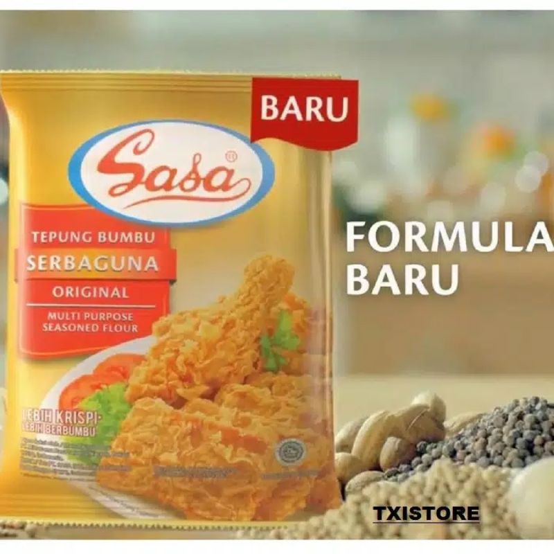 

TEPUNG BUMBU SERBAGUNA ORIGINAL SASA