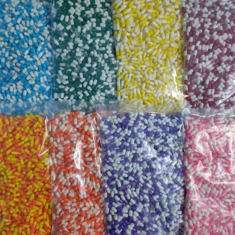 NEW Cangkang Kapsul Kosong Ukuran No.3 4N154