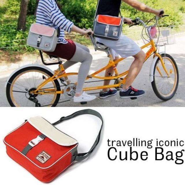 IRT 004 - Korean  Travel Travelling Iconic Cube Bag