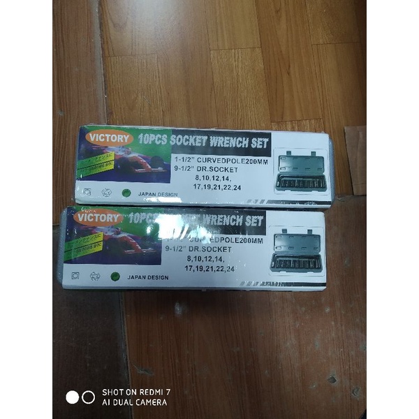 Kunci Shock VICTORY 10Pcs 8-24mm