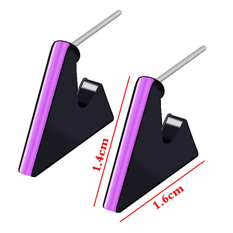 1Pair Earrings Anime Promare Lio Fotia Triangle Ear Stud Cosplay Prop Pendant Stud Earrings For Women Men Prop Jewelry Accessories