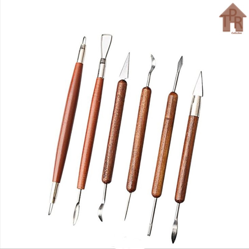 Butsir Set / Alat Ukir Tanah Liat / Modeling Tool - 6pcs.