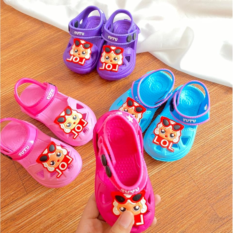 Sandal Anak Jelly LOL Yuttu Import 713