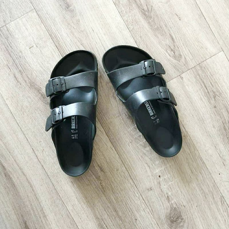 Sandal Pria Slip On Sendal Cowok Slop Strap Phylon Sandal Slide Pria Hitam Keren