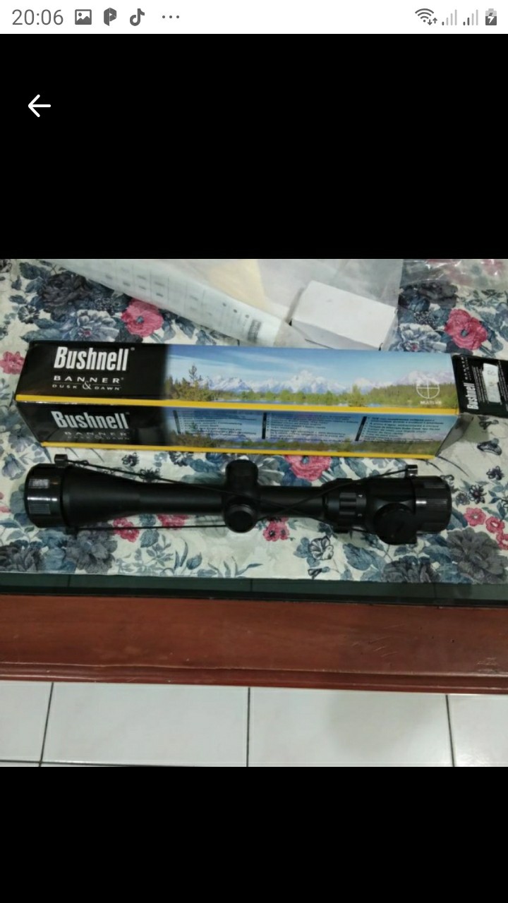 Teropong Teleskop Bushnel 3-9x40eg