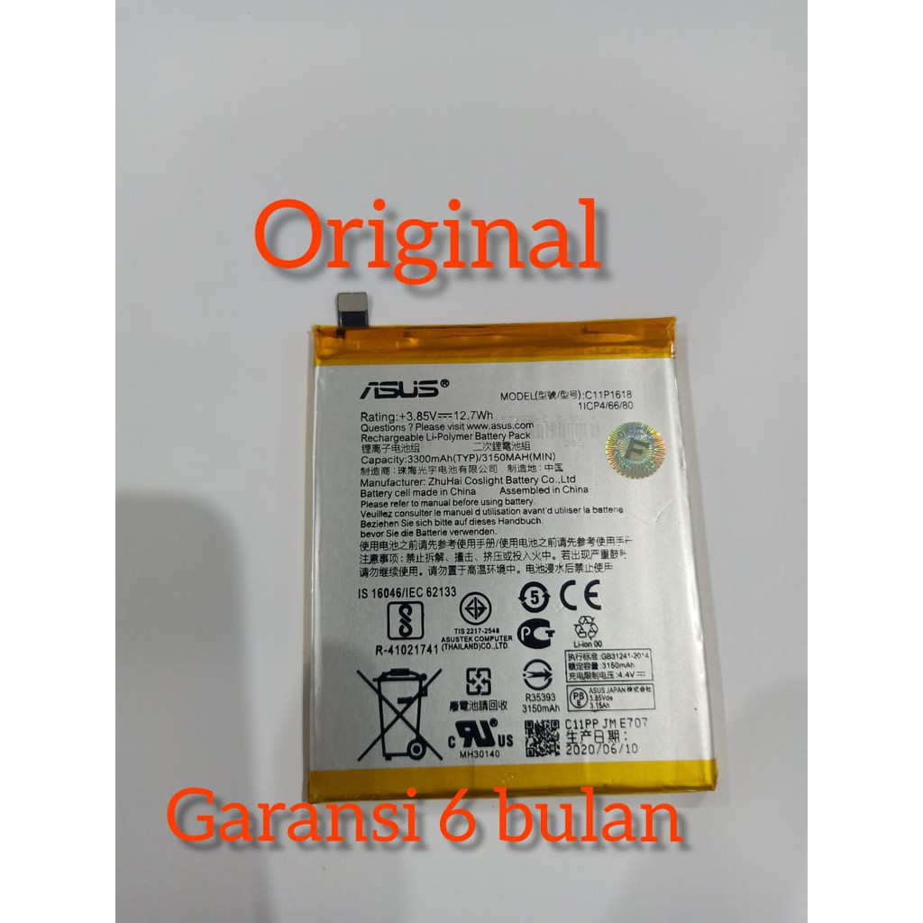 Batre Baterai Battery Asus Zenfone 5Q ZC600KL C11P1618 Original