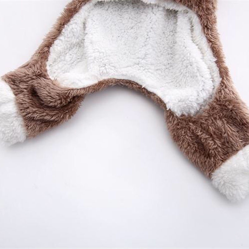 ★〓YUFeiPet〓★ Christmas Halloween Pet Costumes Cats and Dogs Fall/Winter Coat Warm Elk Transformation Costumes