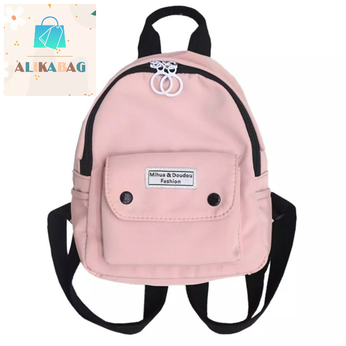 ALIKA BAG - Tas Ransel Wanita MultiFungsi Mini Ransel remaja