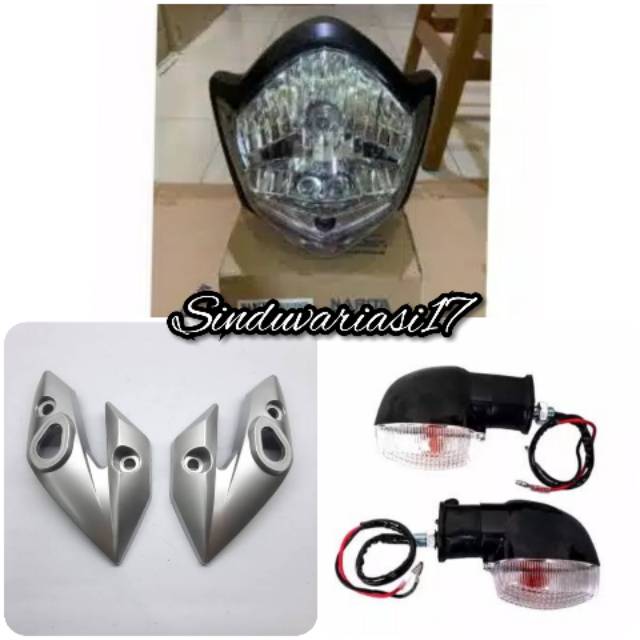 PAKET MURAH SATU SET LAMPU DEPAN VIXION OLD KUPINGAN VIXION OLD DAN SEN STANDAR VIXION OLD