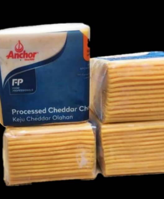 Anchor Cheddar Cheese Slice l Keju Cheddar