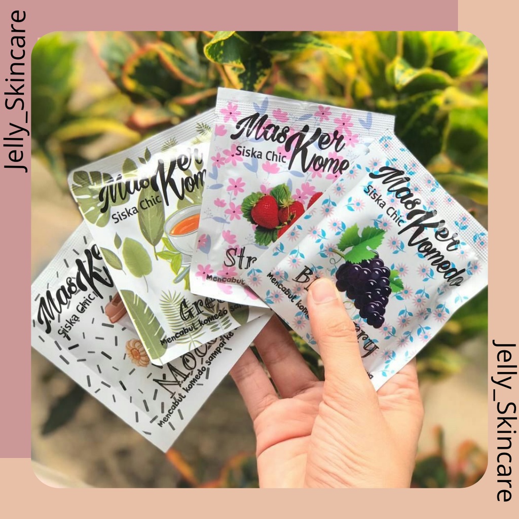 MASKER KOMEDO GELATIN PEEL OFF MASK BLACKHEAD MASKER KOMEDO BY SISKA CHIC MASKER SISKA CHIC