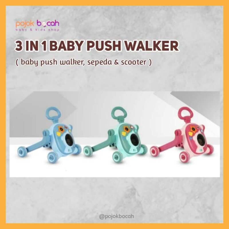 3IN1 BABY PUSH WALKER SPACE BABY