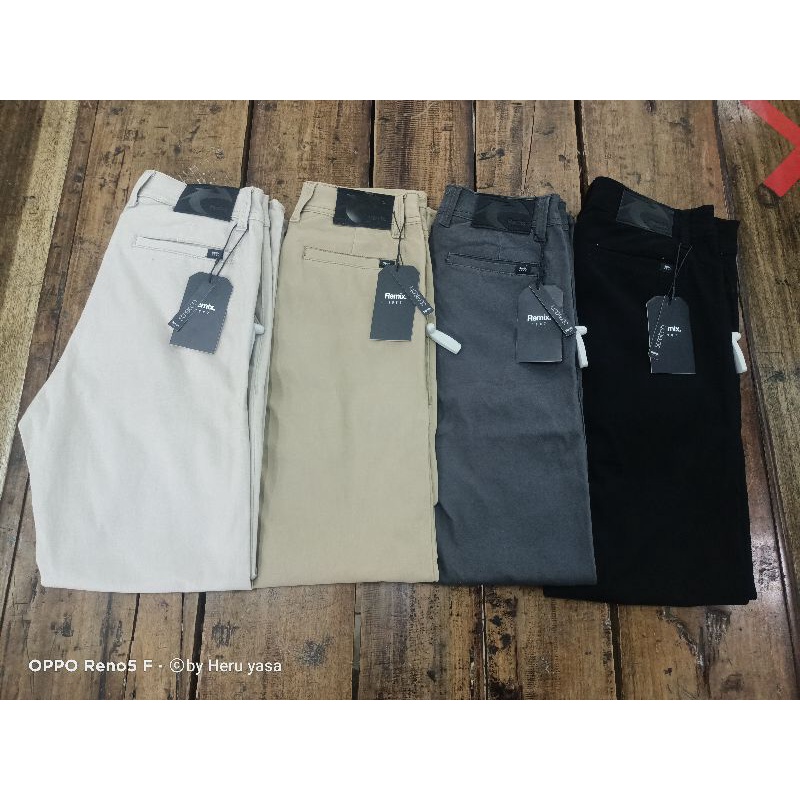 celana chinos remix jeans