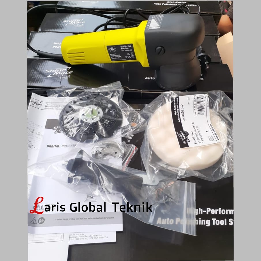 SHINEMATE POLES DUAL ACTION ERO600 G1+ mesin poles improved version