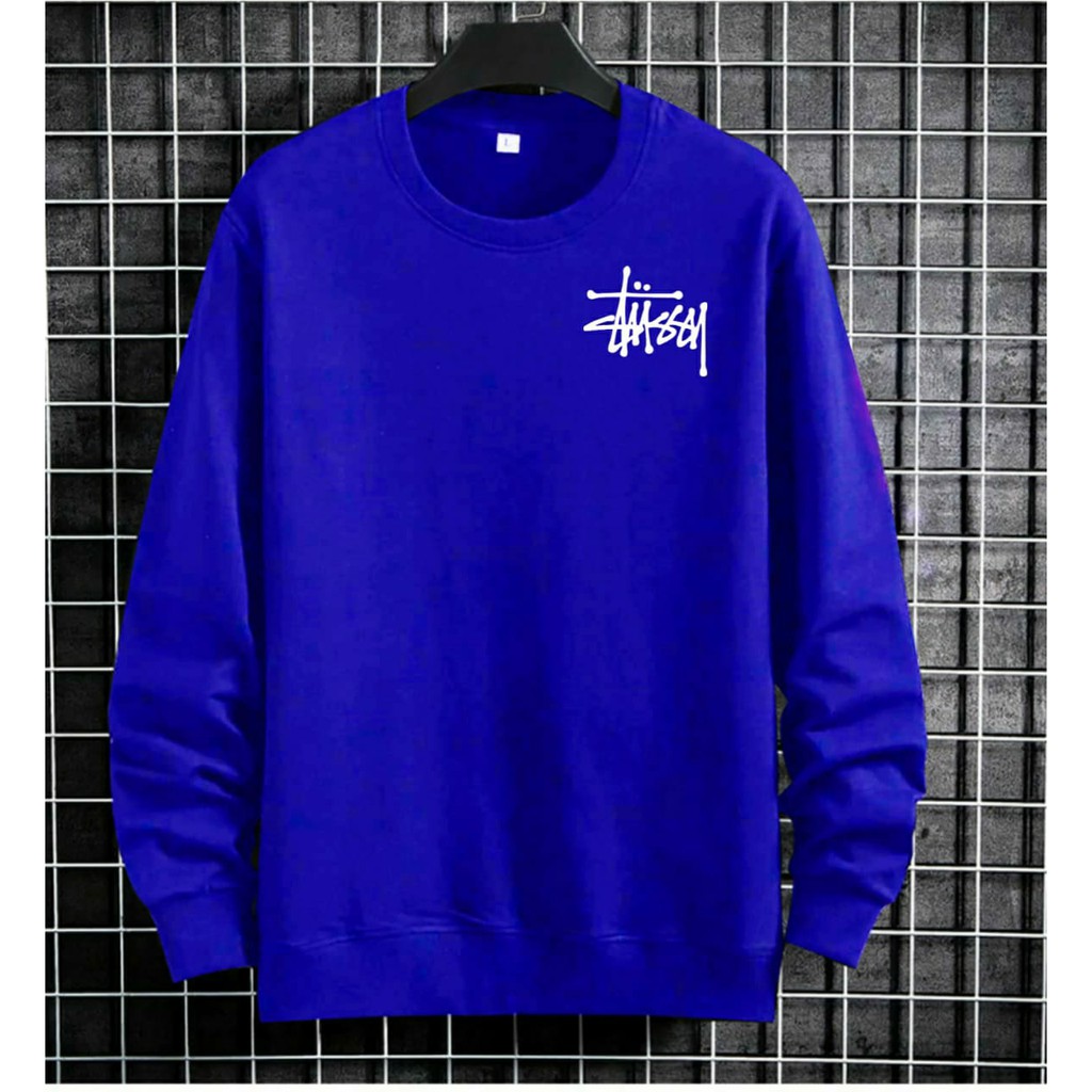 BISA COD - ARPIOS SHOP - Baju TUSS - Baju Sweatshirt Unisex Pria Wanita Model terbaru