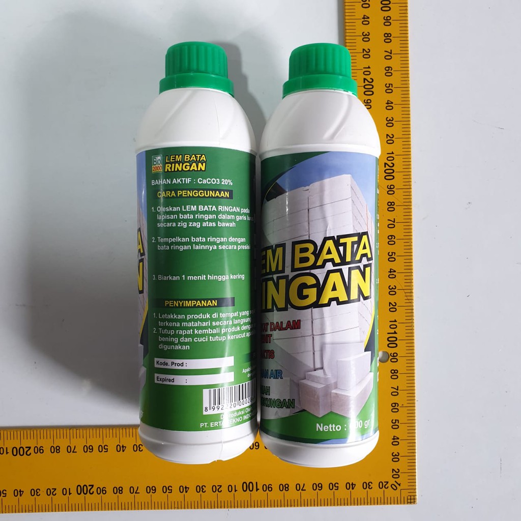 Lem Bata Ringan BIO Semen Instan Mortar Hebel