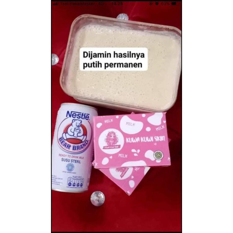 SABUN SUSU PEMUTIH BADAN KUWA KUWI SKIN  BEST SELLER