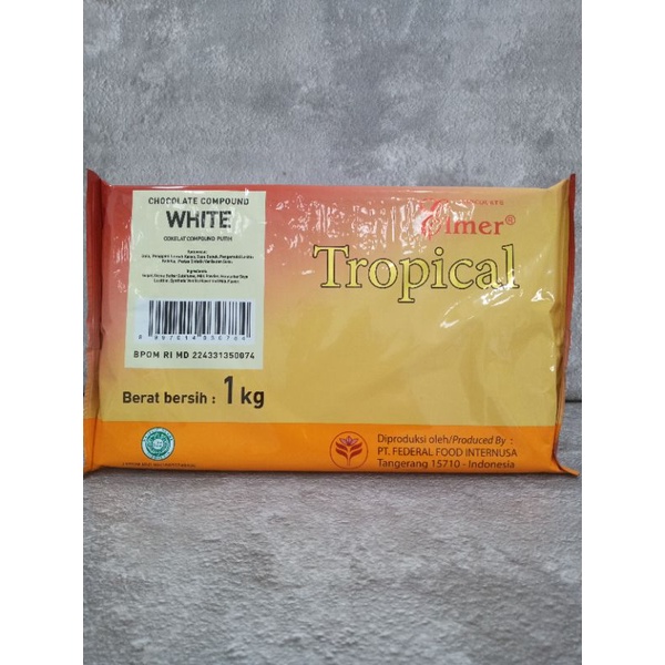 

ELMER BLOCK WHITE 1KG/coklat batang/coklat putih