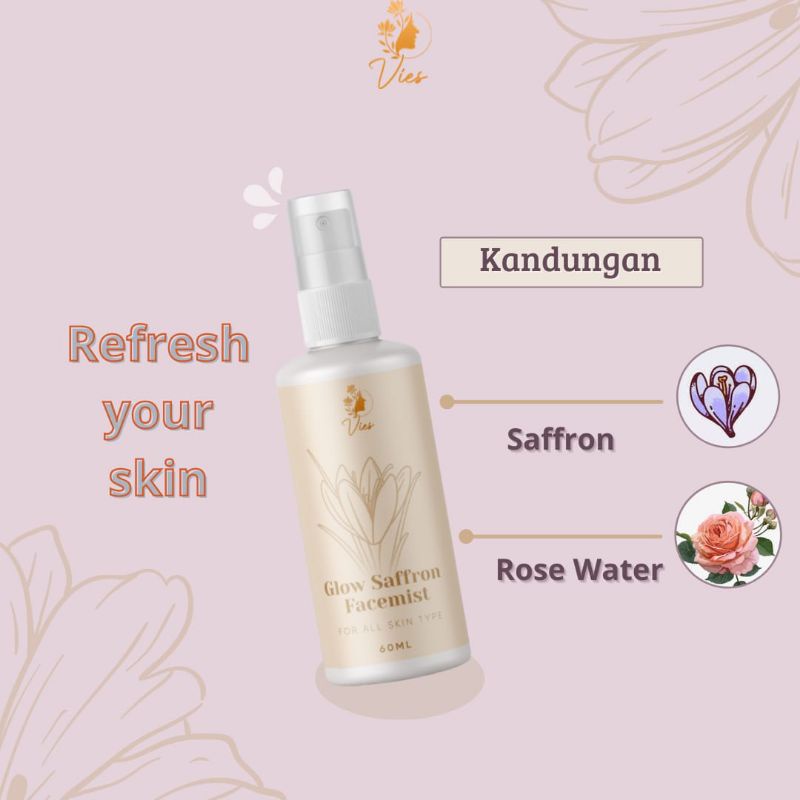 Face Mist Saffron By Vies