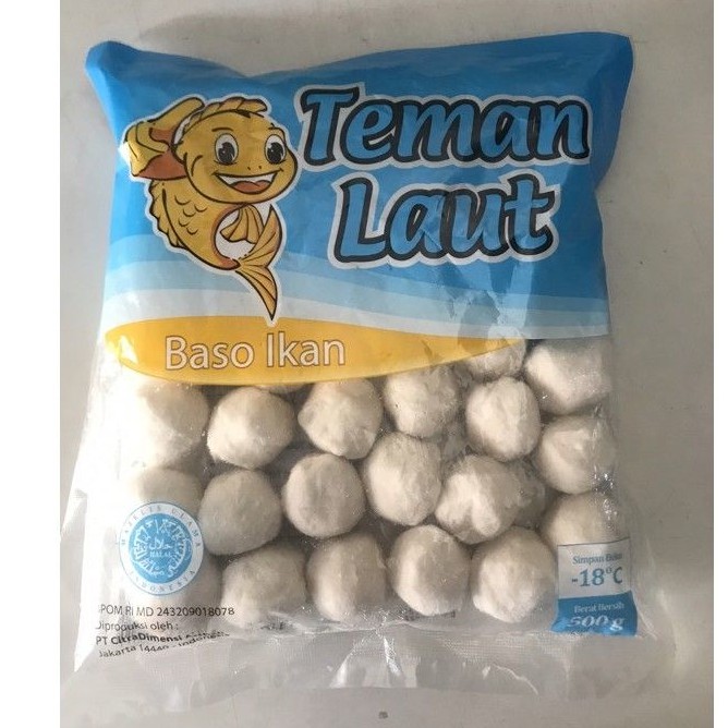 

Baso Ikan 500 Gram / Fish Ball / Bakso Ikan TEMAN LAUT