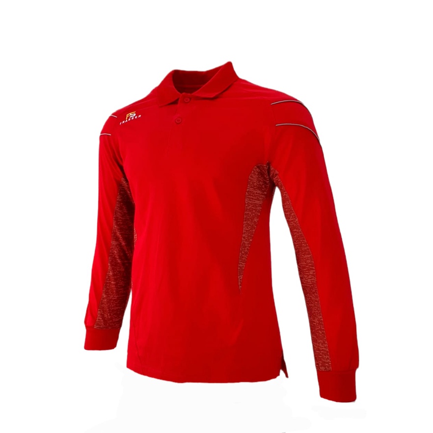 Kaos Olahraga Katun Frasser Ativa LPX Panjang Merah-1