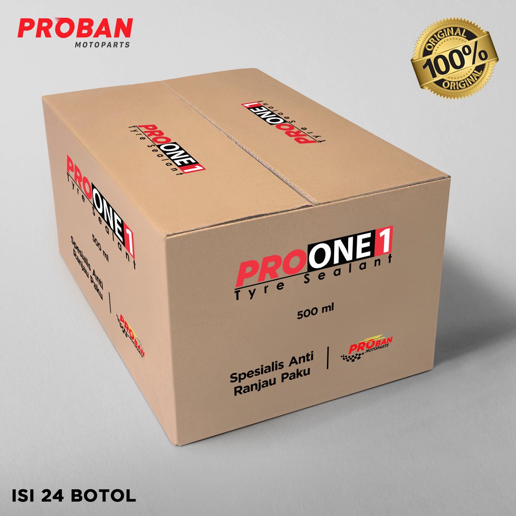 

GROSIR Cairan Anti Bocor Ban Motor PRO ONE 500ml