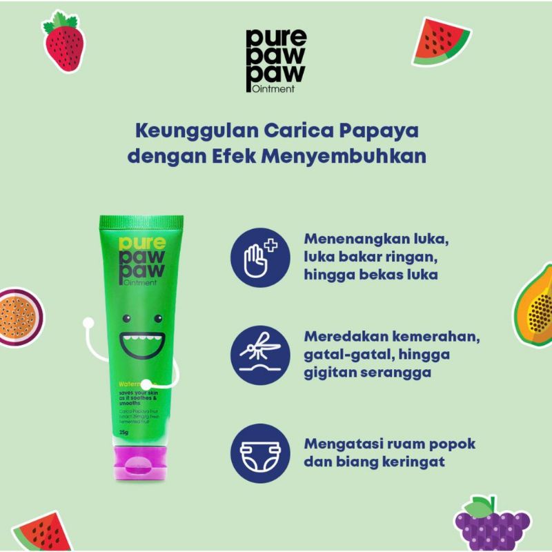 Pure Paw Paw Ointment 25g 15gr /pelembab bibir / pelembab serbaguna