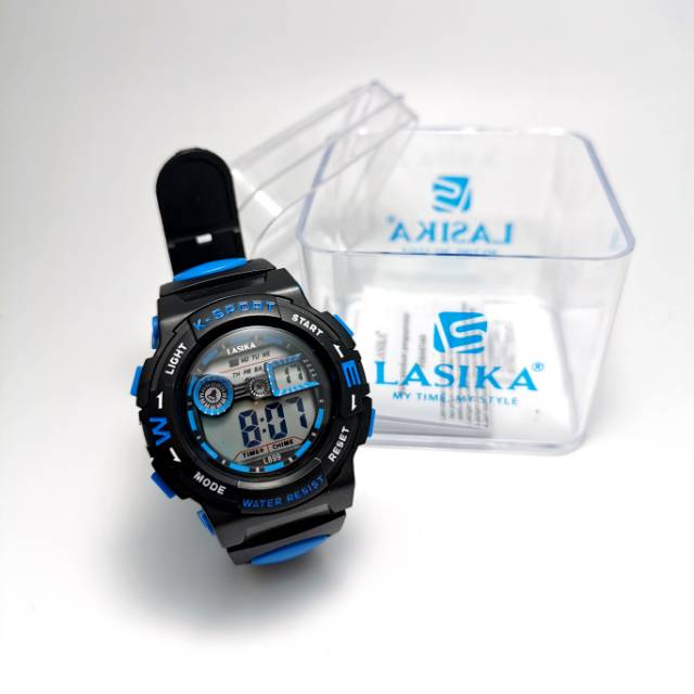 Jam tangan digital Remaja Sporty water Resist Lasika 899