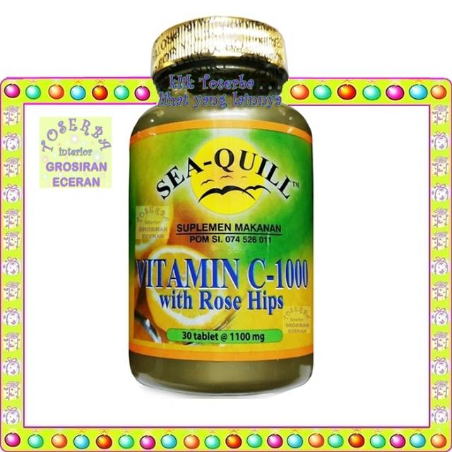 Sea Quill Vitamin C 1000 - Vitamin C-1000 - Grosir Sea Quill - Stamina