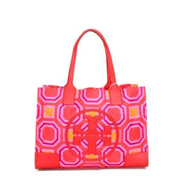 TORY BURCH Ella Octagon Print Small tas Original authentic asli