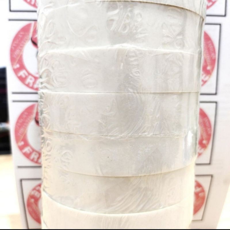 

Double Tape Kertas 1 inchi / ½ inchi