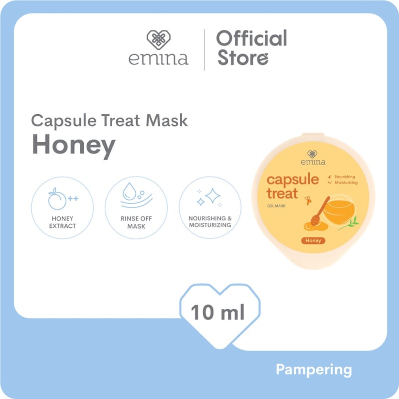 Emina Capsule Treat Mask - Masker Wajah