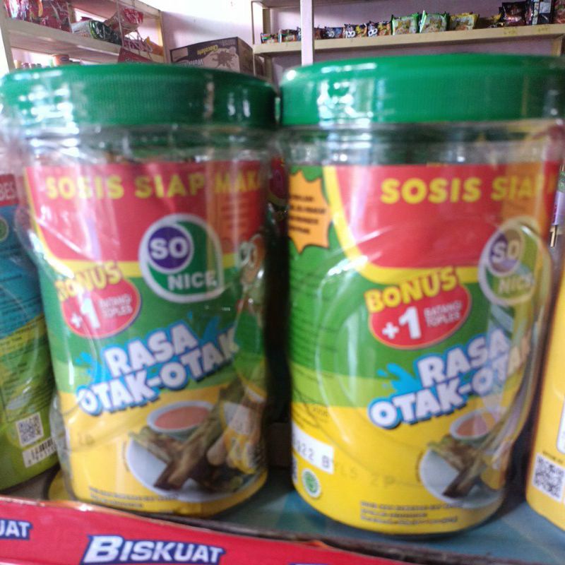 

sonice sosis otak toples isi 24 pcs
