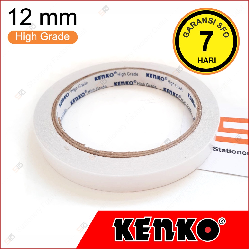 

Double Tape Kenko 12 mm - Blue Core - SFO Semarang Official