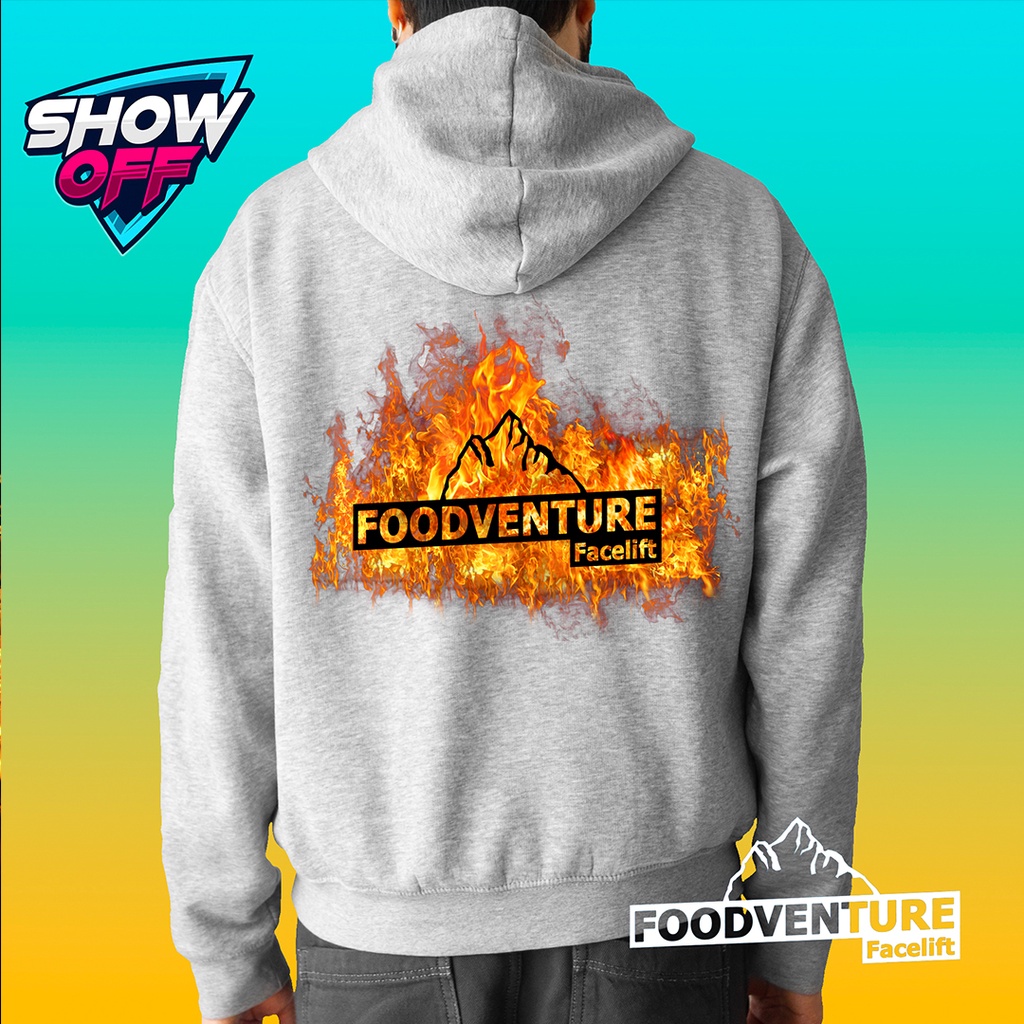HOODIE ZIPPER FOOD VENTURE
