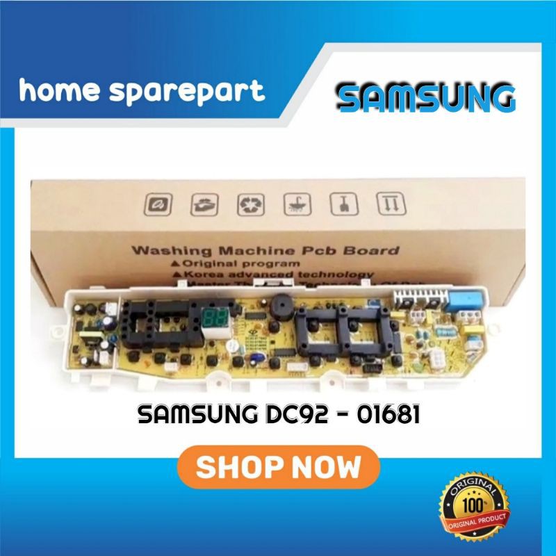 Modul mesin cuci samsung diamond drum wa80H4000sw wa85H4400 13 tombol otomatis program