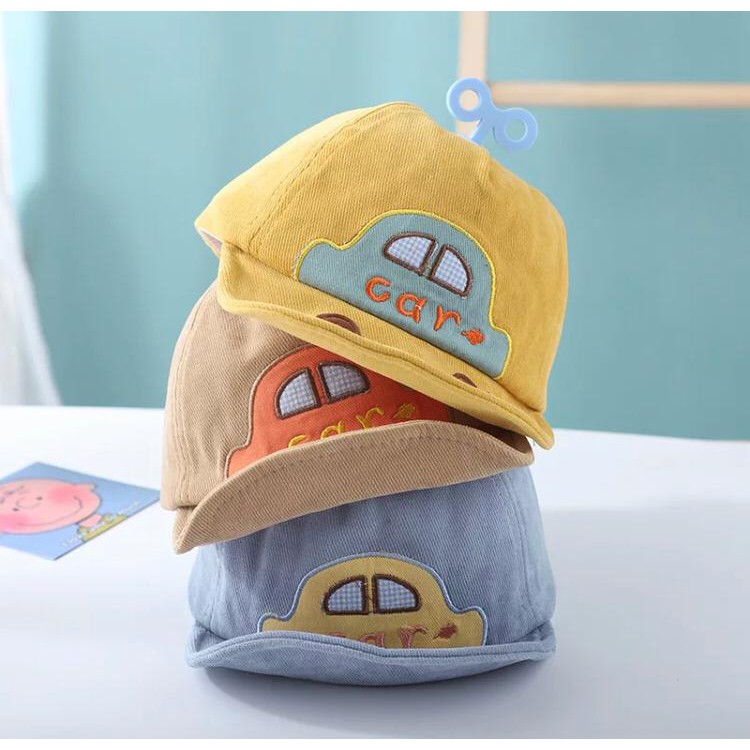 Topi Baseball Anak Laki-laki / Perempuan Model Mobil Import HT007