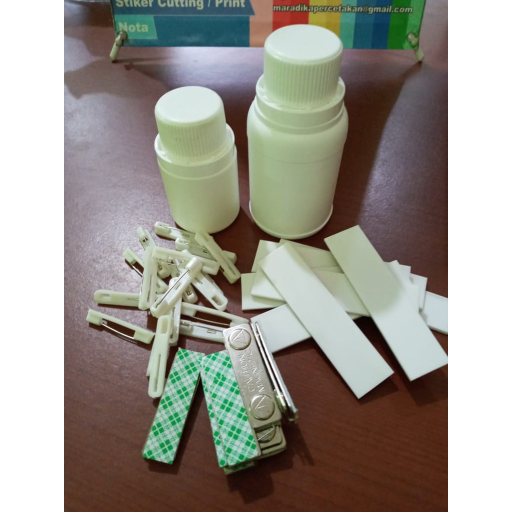 

Paket Hemat Komplit Bahan Name Tag Acrylic Kumplit
