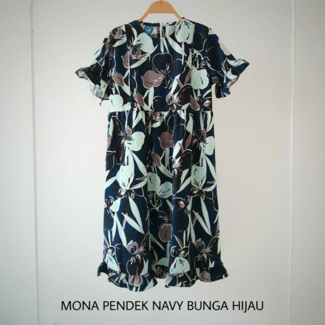 MAMIGAYA Dress Menyusui MONA Pendek Formal Baju Hamil Menyusui