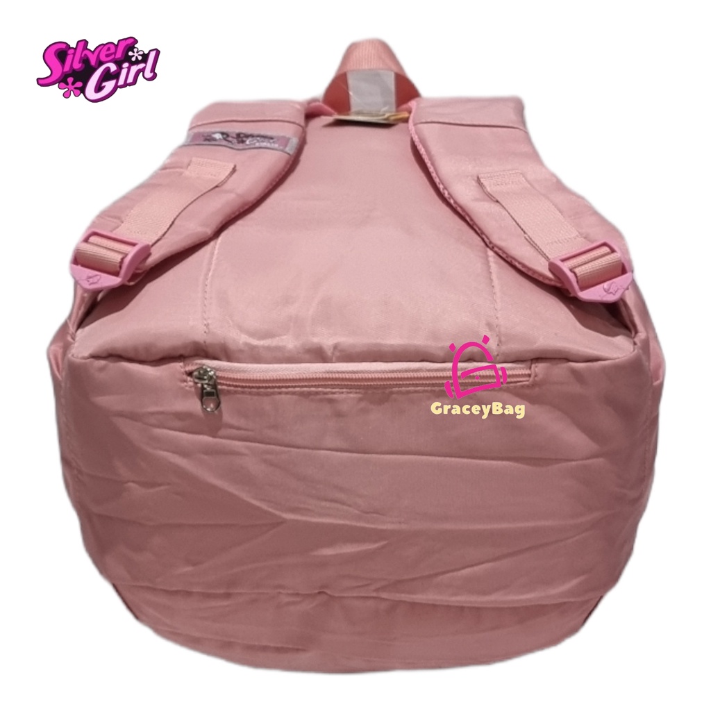 GB-70414E Tas Ransel Sekolah Anak Perempuan / Remaja Silvergirl