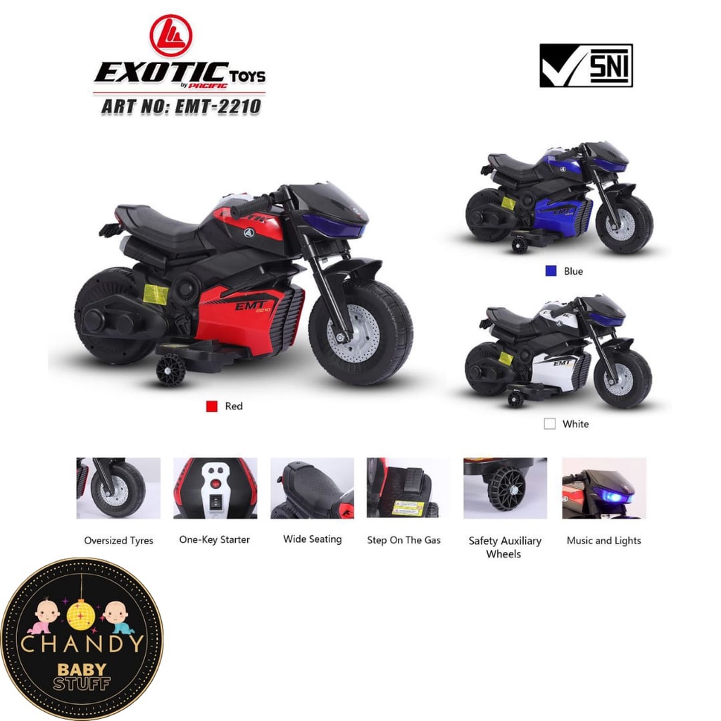 SEPEDA MOTOR AKI ANAK EXOTIC EMT 2210