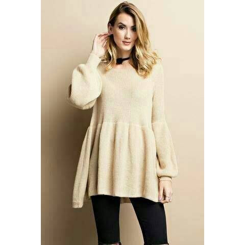 Babydoll sweater | Shopee Indonesia