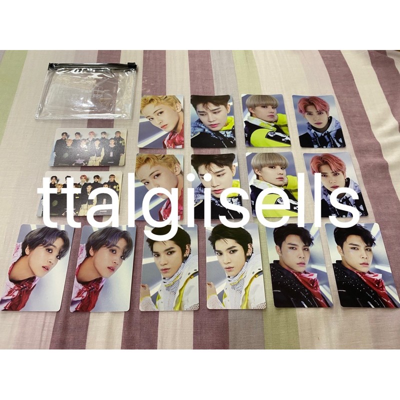 NCT127 SUPERHUMAN PC STICKER PACK PHOTOCARD MARK TAEIL JUNGWOO JAEHYUN JOHNNY